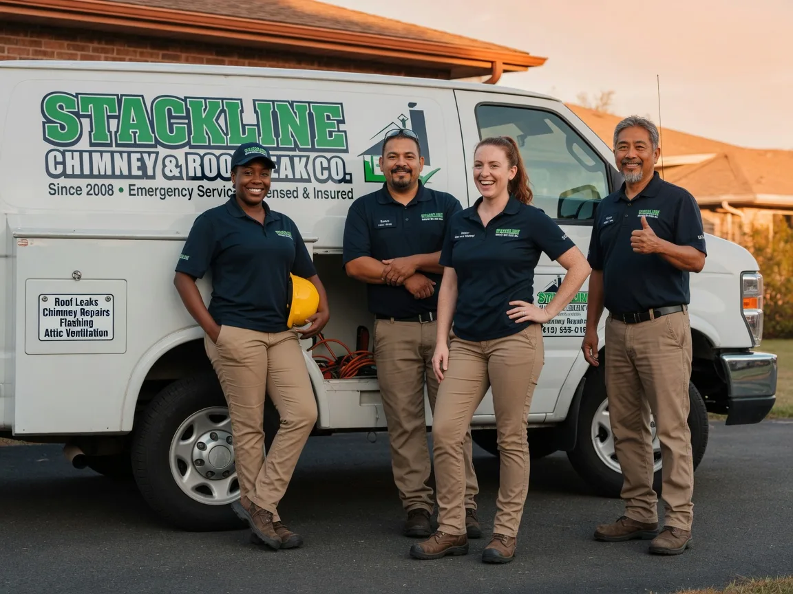 Chimney flashing repair company in Huntland, TN